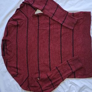 Men's Wine Color Sweater
